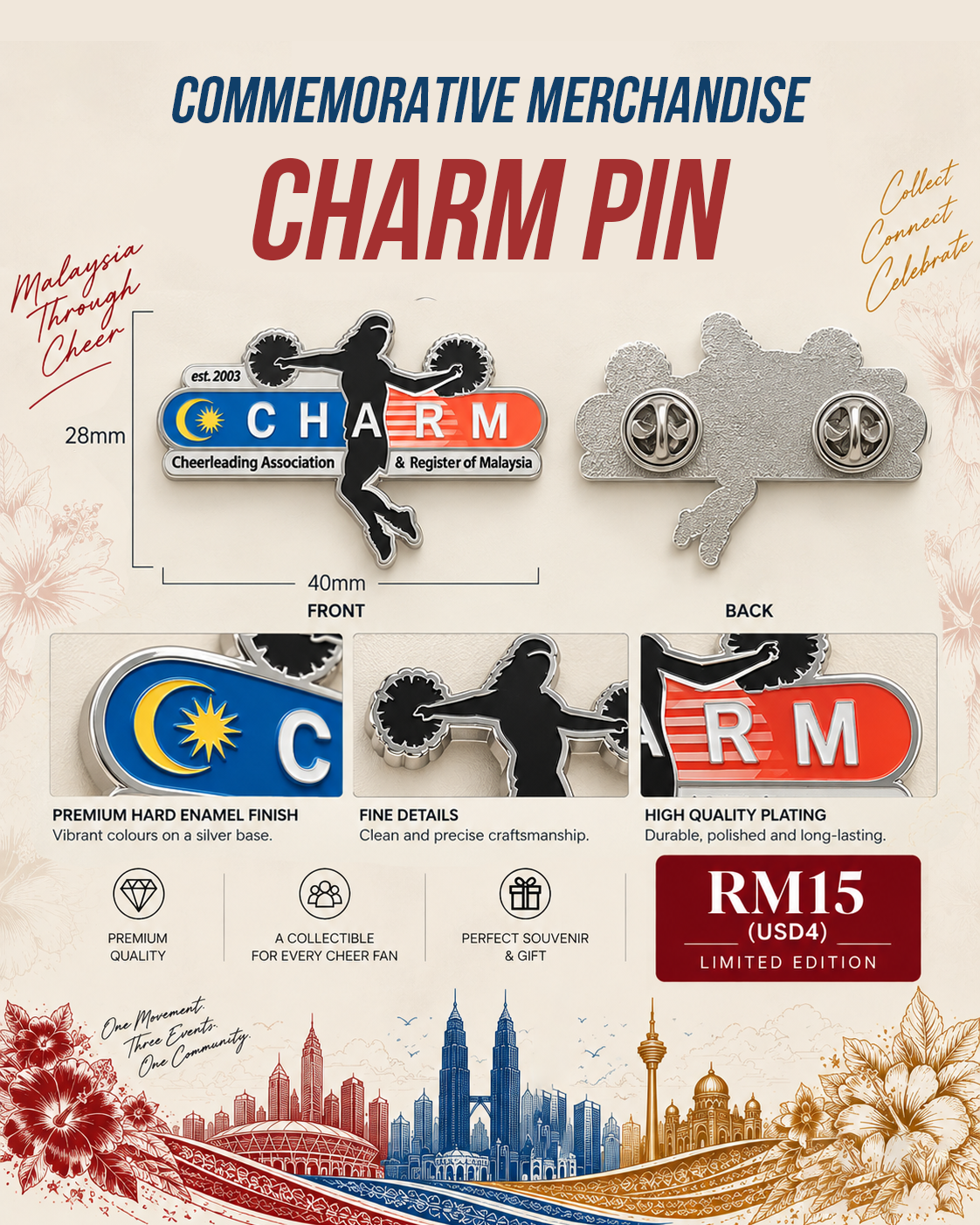 CHARM PIN